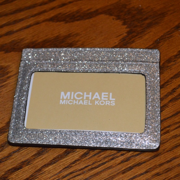 Michael Kors Accessories - Michael Kors Card Holder, Silver New